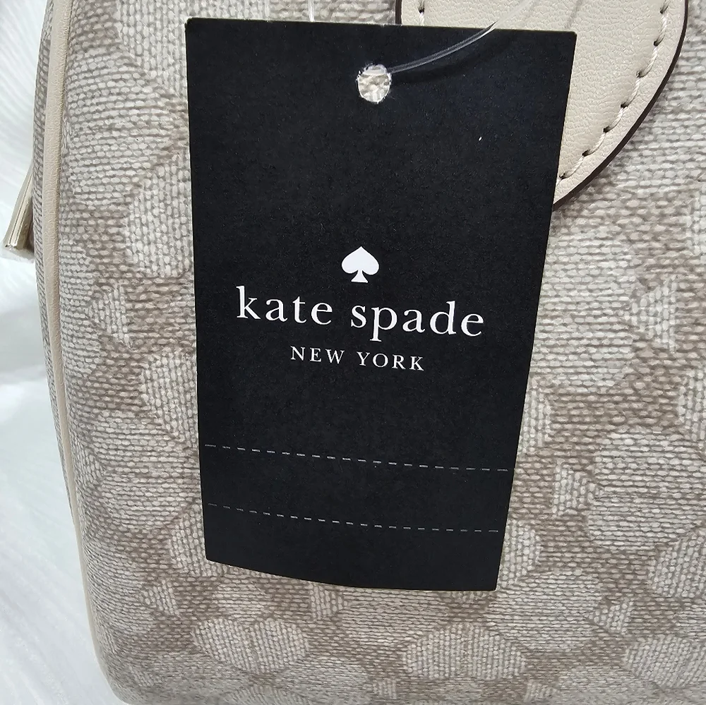$100:Kate Spade Signature Spade Flower Large Dolly Duffle Crossbody - Picture 3 of 13